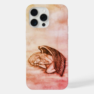 Een slapende engel op de wolken van de hemel iPhone 15 pro max case
