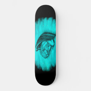 Een slapende engel persoonlijk skateboard