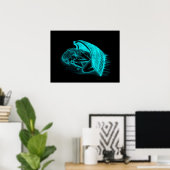 Een slapende engel poster (Thuiskantoor)