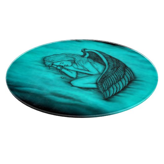 Een slapende engel snijplank (Hoek)