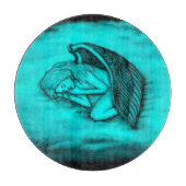 Een slapende engel snijplank (Voorkant)