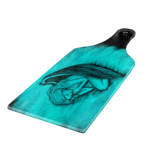 Een slapende engel snijplank (Hoek)