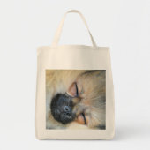 Een slapende Pommerse Tote Bag (Voorkant)