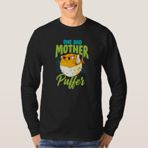 Één Slecht Moeder Kogelvis Grappig & Schattig Koge T-shirt