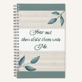 Een slecht Wayfaring Man van Verdriet Notitieboek