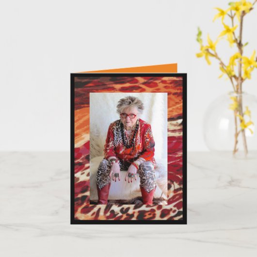 Een slechte daad is een raadsel kaart (Gele Bloem)