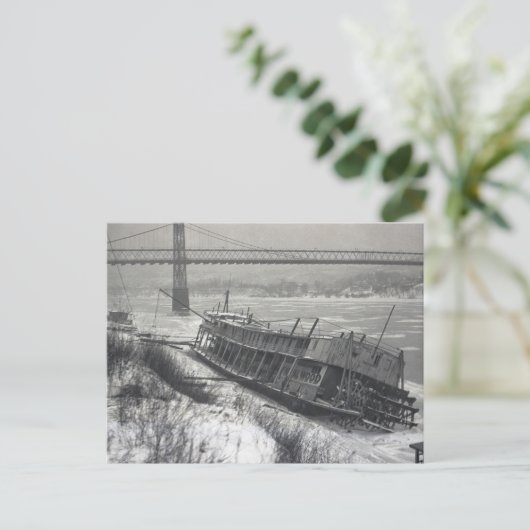 Een slechte dag briefkaart (Staand voorkant)