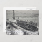 Een slechte dag briefkaart (Voorkant / Achterkant)