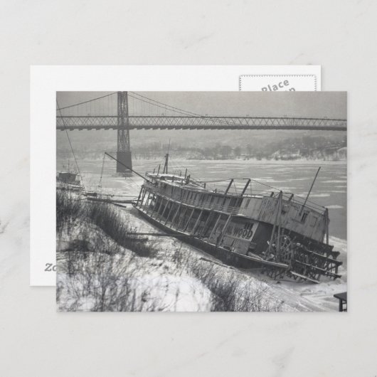 Een slechte dag briefkaart (Voorkant / Achterkant)