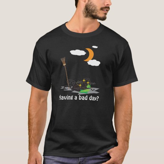 Een slechte dag? - Halloween T-shirt (Voorkant)