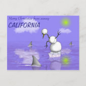 Een slechte dag in het paradijs feestdagenkaart (Voorkant)