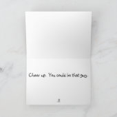 Een slechte dag? kaart (Binnen)