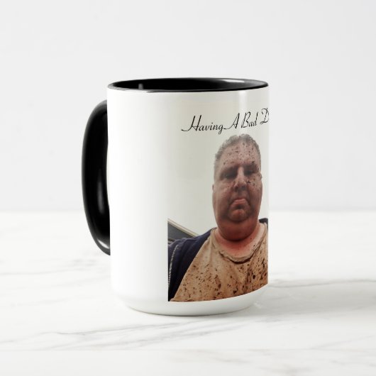 Een slechte dag mok (Voorkant links)