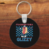 Een slechte dag om een Glizzy te zijn 4 juli 1 Sleutelhanger (Voorkant)