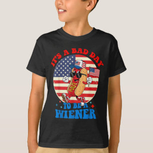 Een slechte dag om een worst te zijn, grappige hot t-shirt