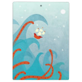 Een slechte dag voor de redders klembord (Achterkant)