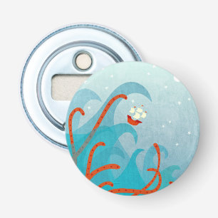 Een slechte dag voor de zeelieden button flesopener