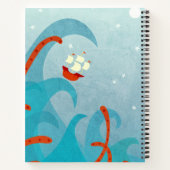 Een slechte dag voor de zeelieden notitieboek (Achterkant)