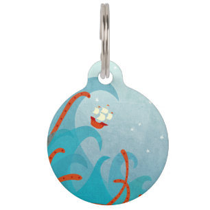 Een slechte dag voor zeelieden huisdierpenning