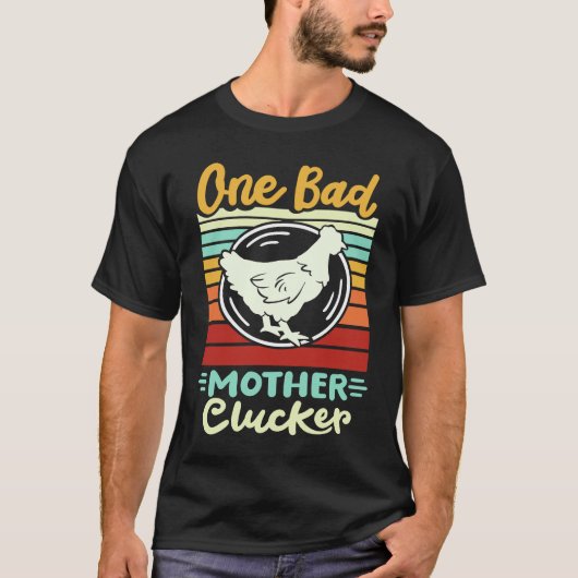 Een slechte moeder kluiver roman kip t-shirt (Voorkant)