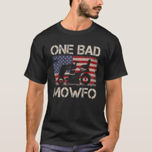 Een slechte Mowfo gazonverzorging maaier tuinman o T-shirt