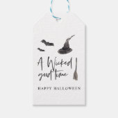 Een slechte tijd | Happy Halloween Cadeaulabel (Voorkant)