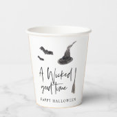 Een slechte tijd | Happy Halloween Papieren Bekers (Achterkant)