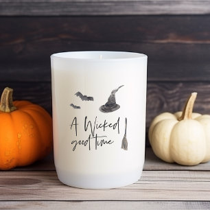 Een slechte tijd   Happy Halloween Vierkante Sticker