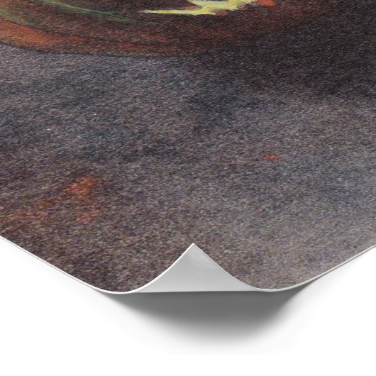 Een slechte wandeling bij Halloween. Poster (Hoek)