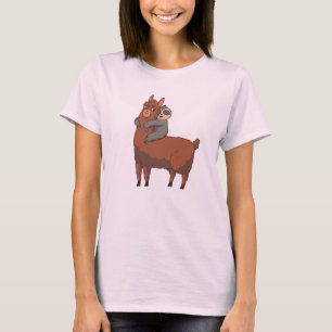 Een sleuf voor een Llama T-shirt