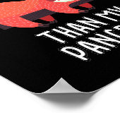 Een sleuf werkt meer dan mijn pancreas - diabetes poster (Hoek)