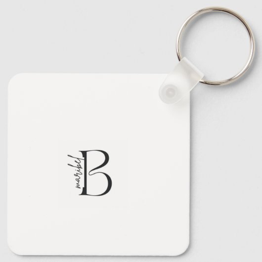 Eén sleutelhanger (Achterkant)