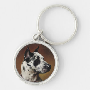 Een sleutelhanger van Great dane
