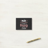 Eén slim cookie vector ontwerp post-it® notes (Op bureau)