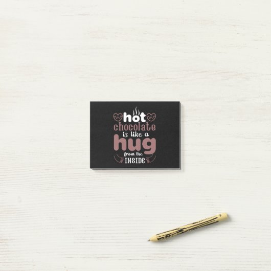 Eén slim cookie vector ontwerp post-it® notes (Op bureau)