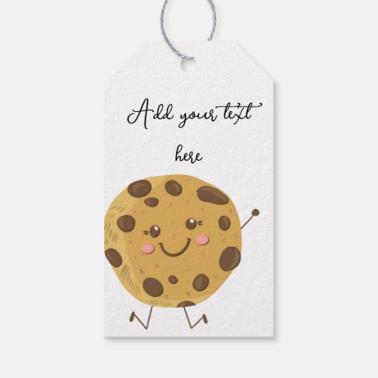 Eén slimme koekje cadeaulabel (Achterkant)