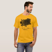 Een slogan voor de leeftijdsgroep t-shirt (Voorkant volledig)