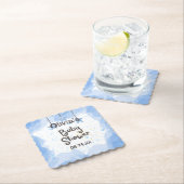 Een slok van de zon: gepersonaliseerde Waterverf Kartonnen Onderzetters (Insitu)