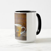 Een slokje sereniteit: de kunst van theekopjes mok (Voorkant rechts)