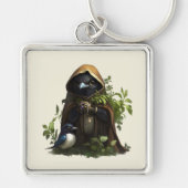 Een sluwe dief sleutelhanger (Voorkant)