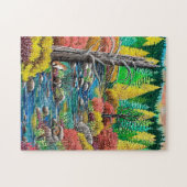 Een sluwe herfst legpuzzel (Horizontaal)