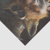 Een sluwe vos die viool speelt tissuepapier (Detail)