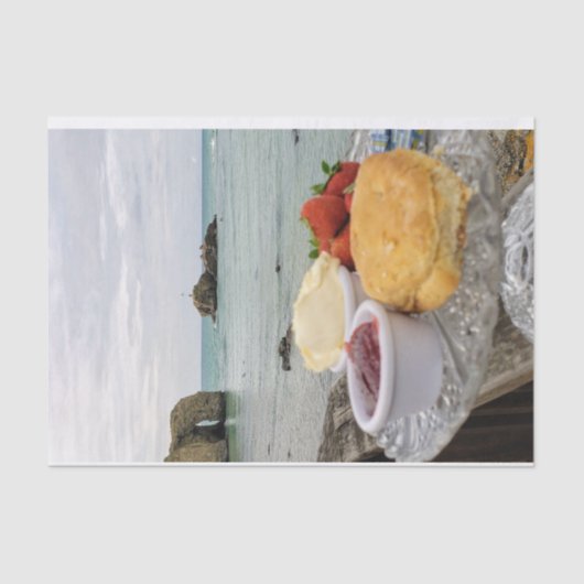 Een Smaak van Cornwall Tissuepapier (Voorkant)