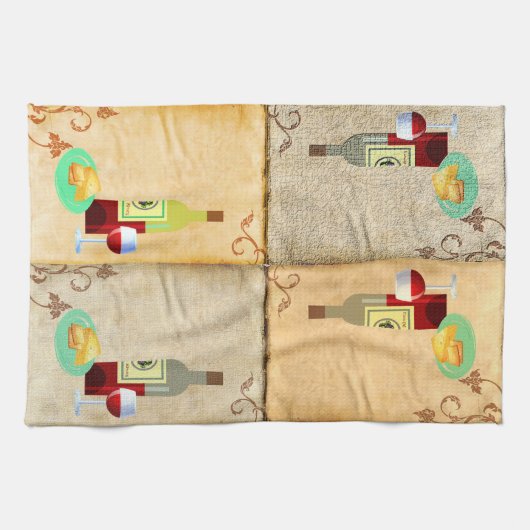 Een smaak van de Grafiek Theedoek (Horizontaal)