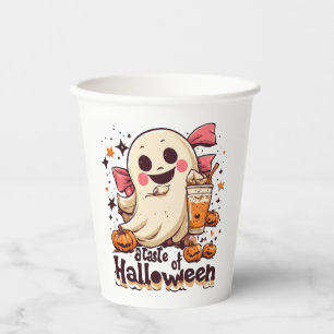 Een Smaak van Halloween Papieren Bekers