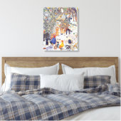 Een smaakje Treat Canvas Afdruk (Insitu (Slaapkamer))