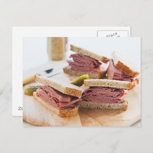 Een smakelijk broodje briefkaart (Voorkant / Achterkant)