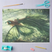 Een Smaragd Bos Fee Serie Ontwerp #1 Tissuepapier (Craft)