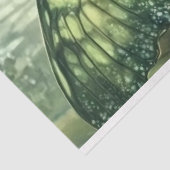 Een Smaragd Bos Fee Serie Ontwerp #1 Tissuepapier (Detail)
