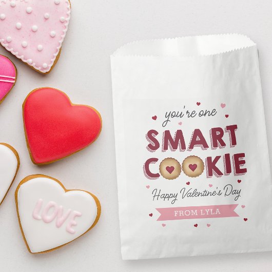 Eén Smart Cookie Classroom-Valentijnsdag Bedankzakje